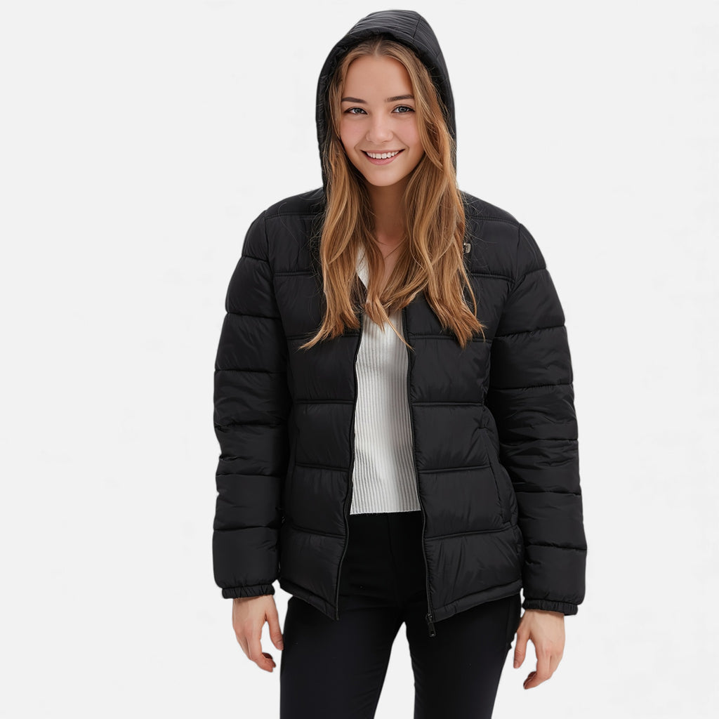 Luzeva | Women’s Heritage Hooded Jacket Timeless Refined Everyday Coat