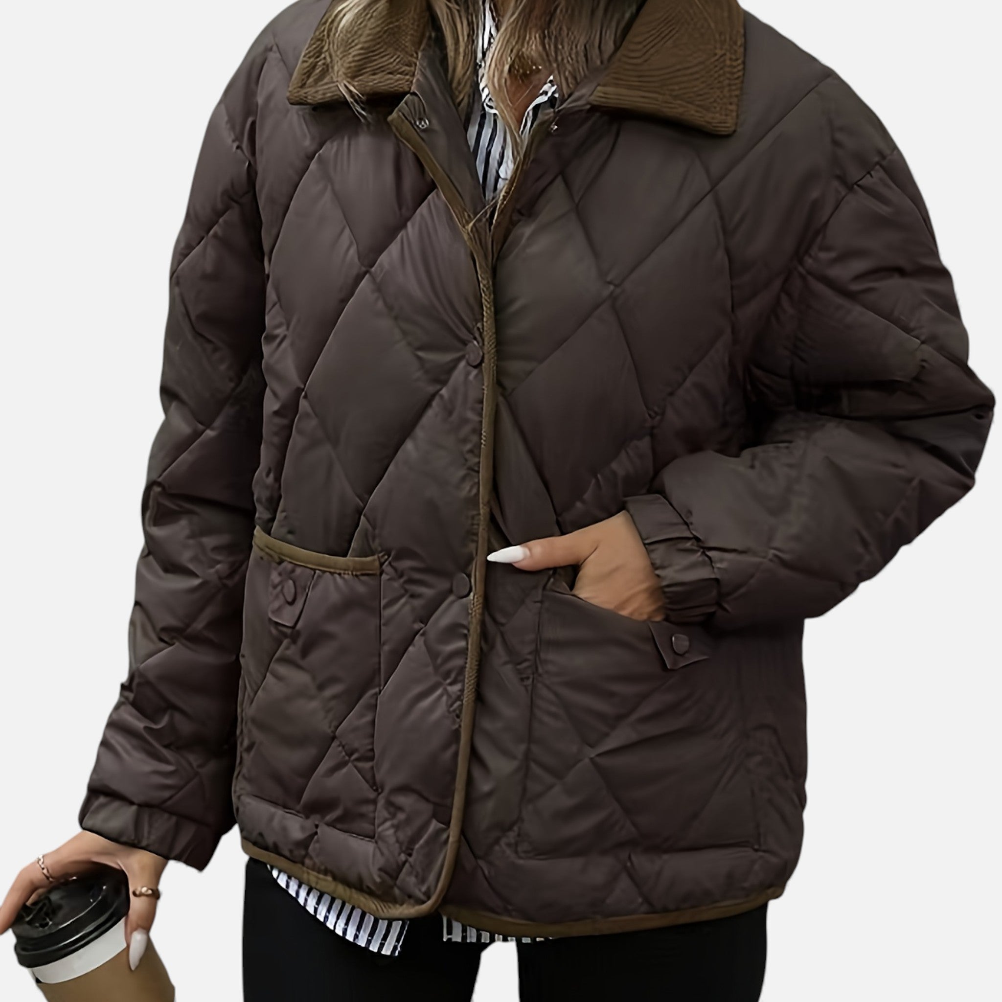 Luzeva | Women’s Tweed Jacket Elegant Fit for Timeless Wardrobe