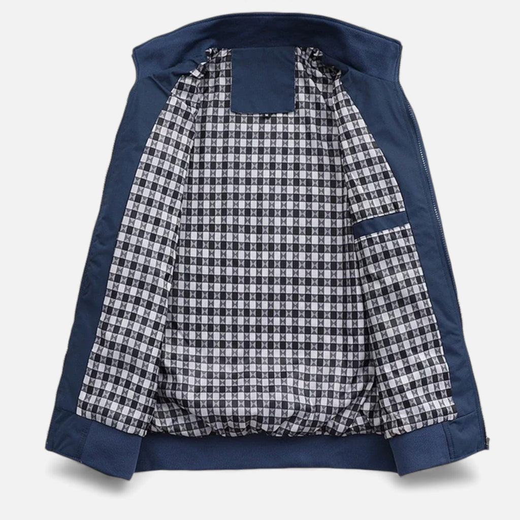 Luzeva | Men’s Heritage Bomber Jacket Classic Fit Timeless Spring Coat