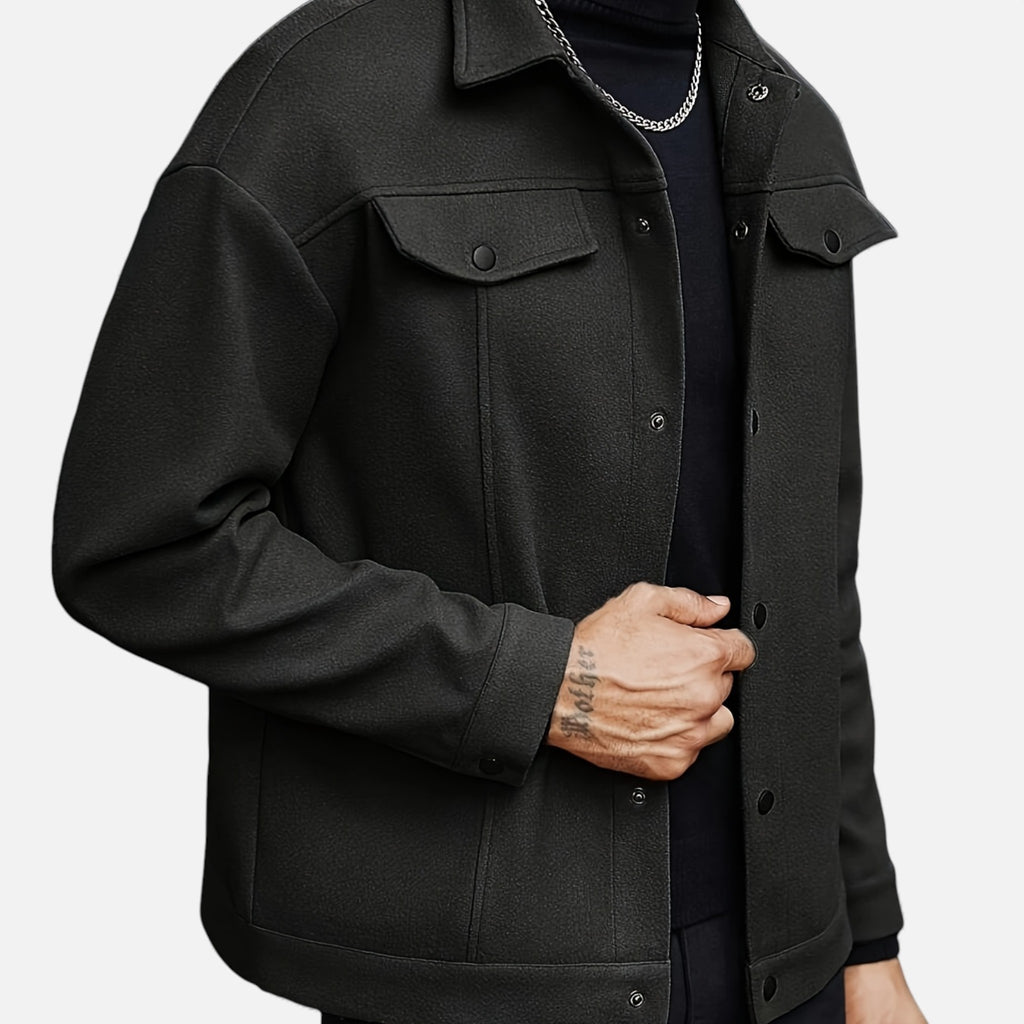 Luzeva | Men’s Classic  Jacket Refined Heritage Elegance