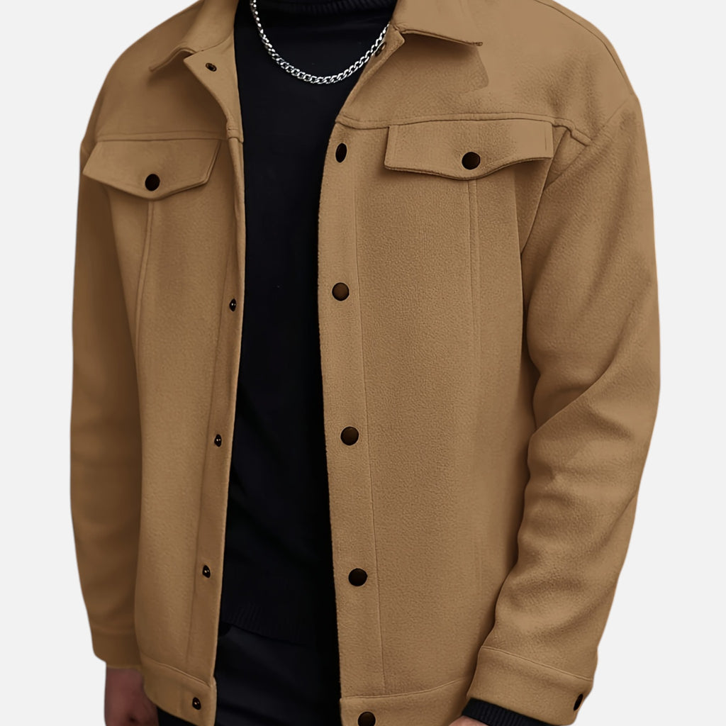 Luzeva | Men’s Classic  Jacket Refined Heritage Elegance