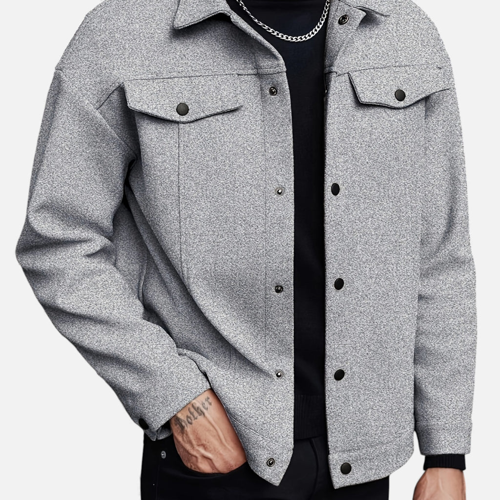 Luzeva | Men’s Classic  Jacket Refined Heritage Elegance