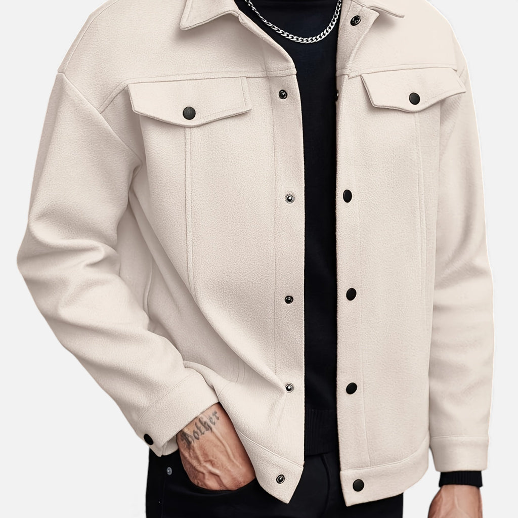 Luzeva | Men’s Classic  Jacket Refined Heritage Elegance