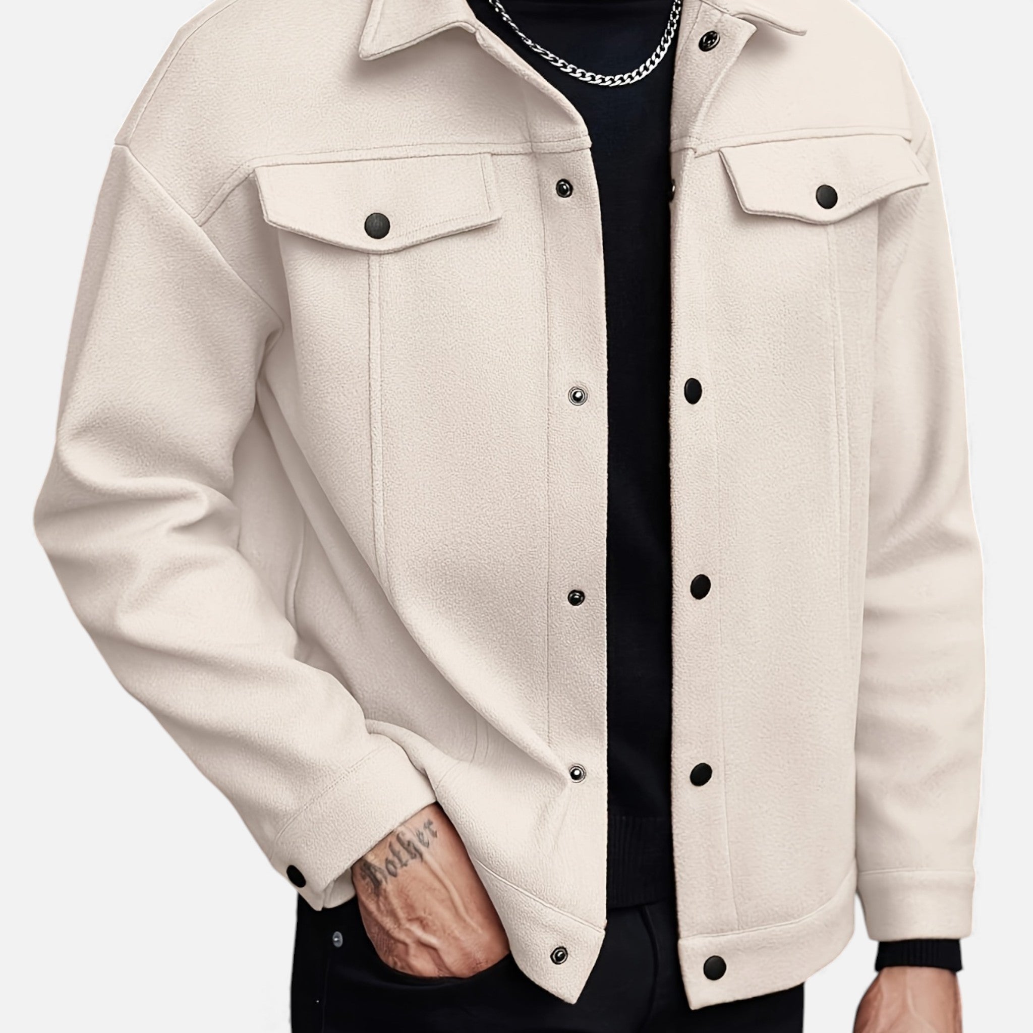 Luzeva | Men’s Classic  Jacket Refined Heritage Elegance