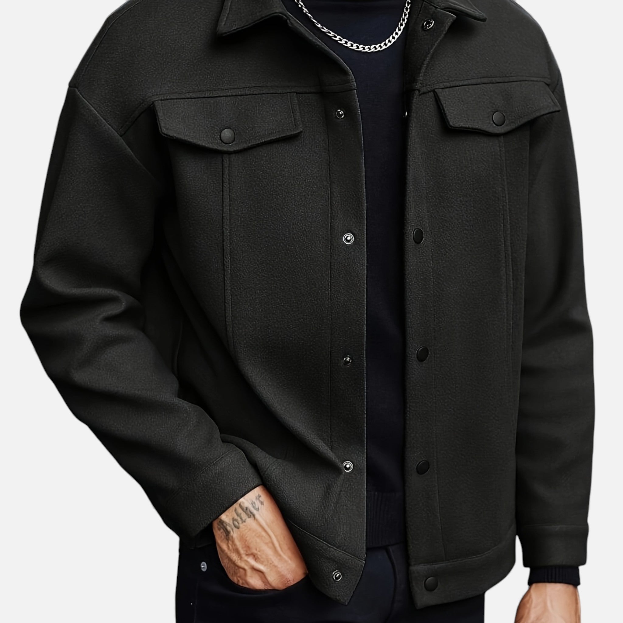 Luzeva | Men’s Classic  Jacket Refined Heritage Elegance