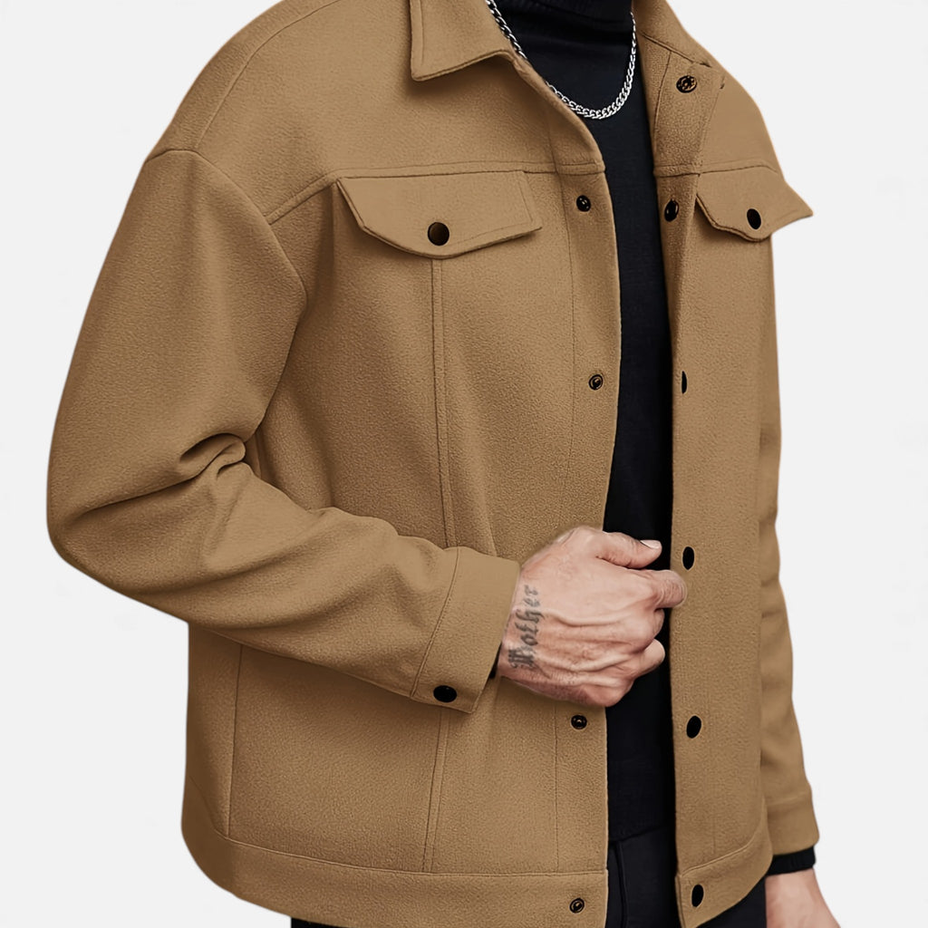 Luzeva | Men’s Classic  Jacket Refined Heritage Elegance