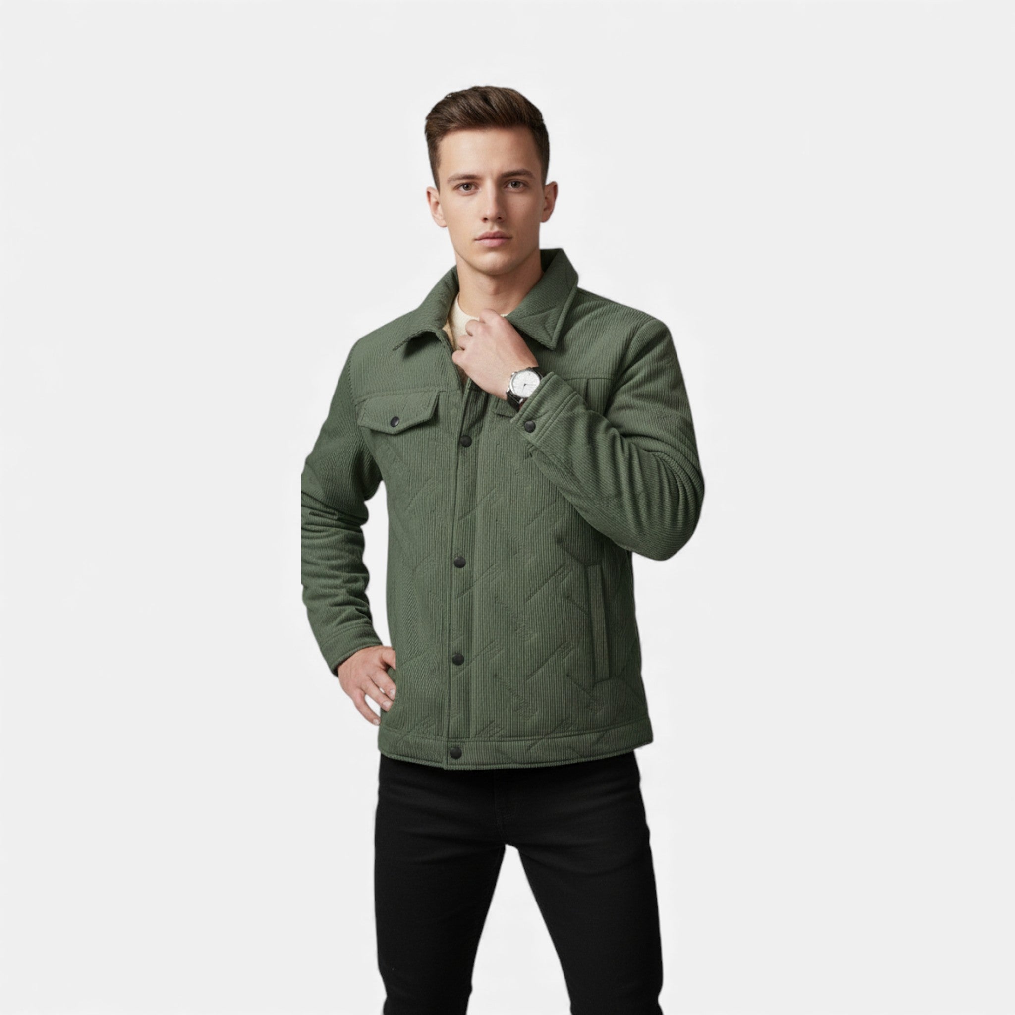 Luzeva | Men’s Fleece Coat Heritage Warmth Classic Fit