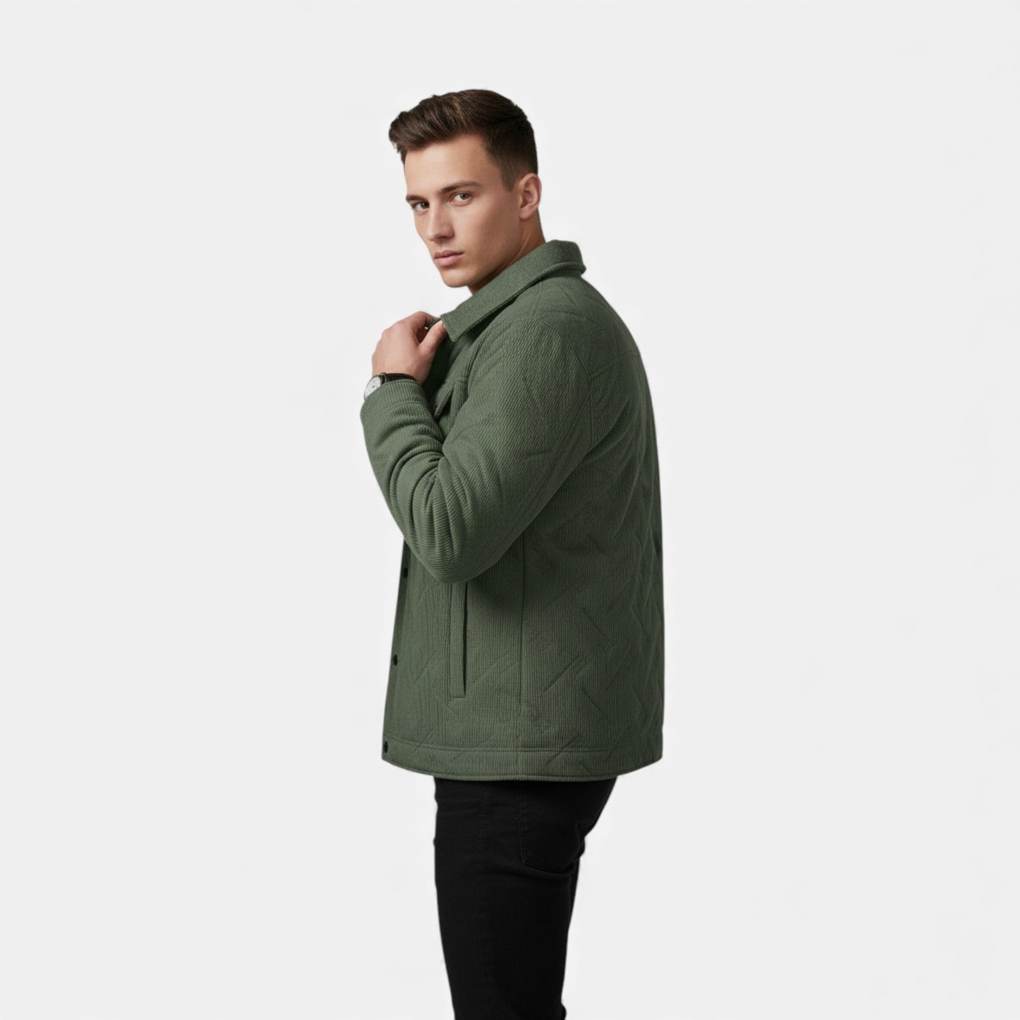 Luzeva | Men’s Fleece Coat Heritage Warmth Classic Fit