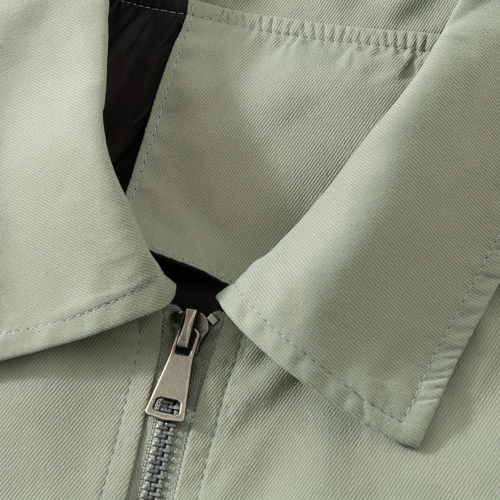 Luzeva | Men’s Heritage Twill Jacket Classic Everyday Elegance