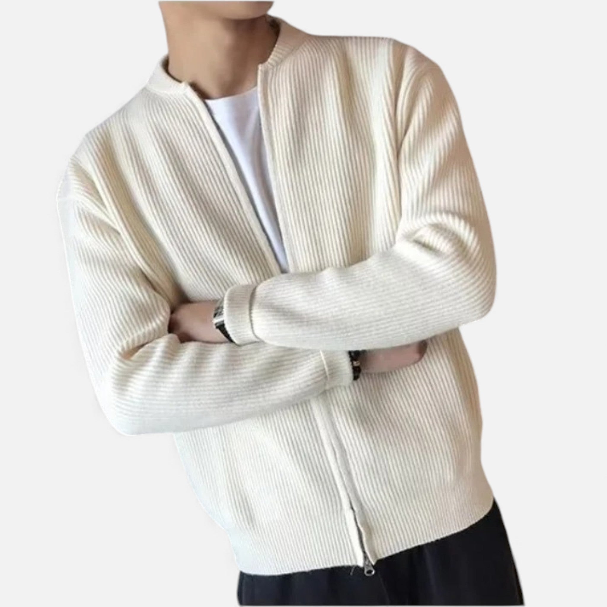 Luzeva | Men's Warm Knit Sweater Coat Comfortable Fit