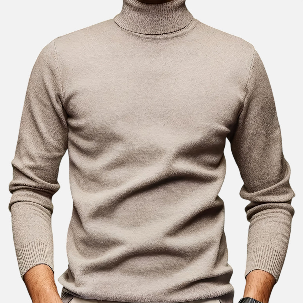 Luzeva | Men's Turtleneck Sweater Warmth Classic Fit
