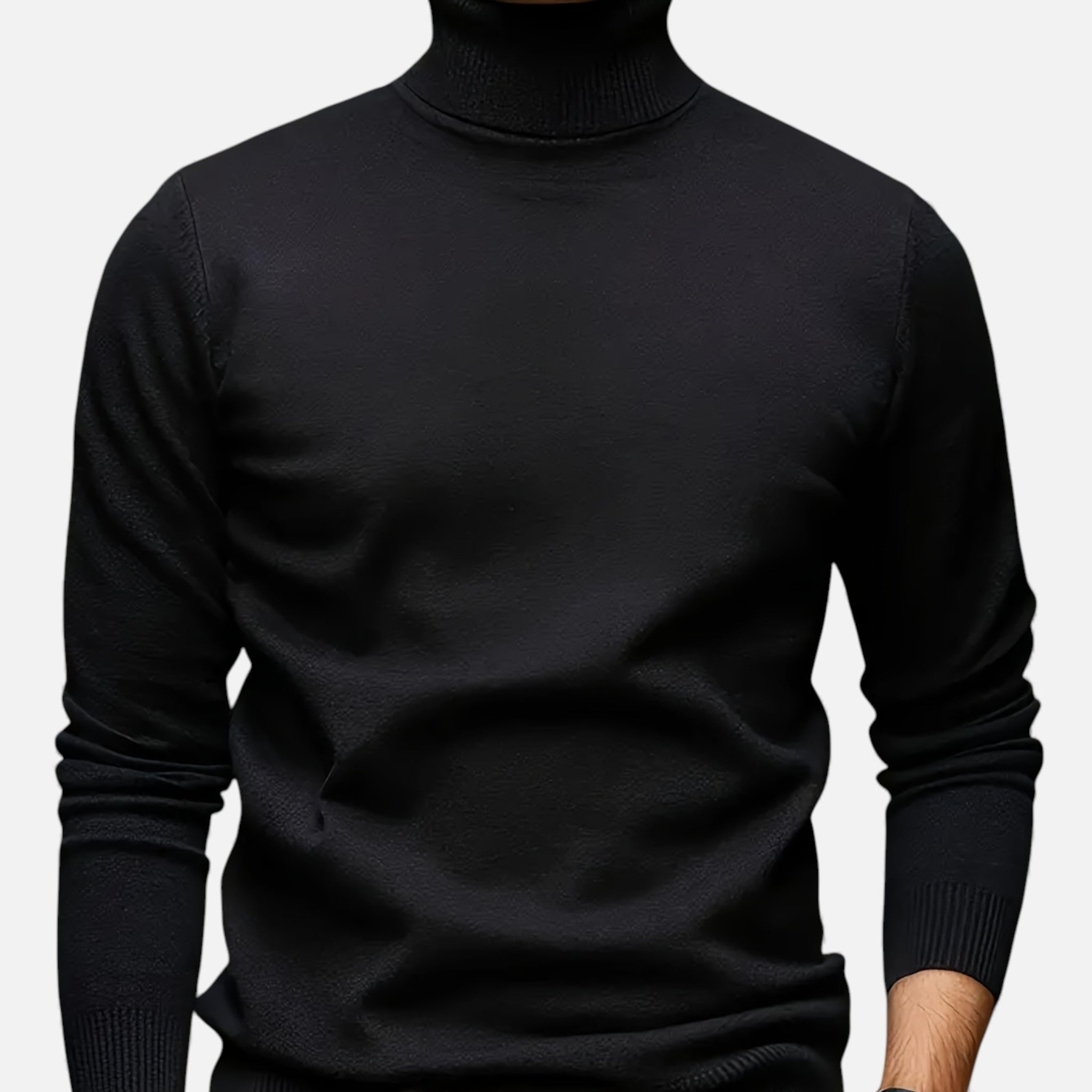 Luzeva | Men's Turtleneck Sweater Warmth Classic Fit