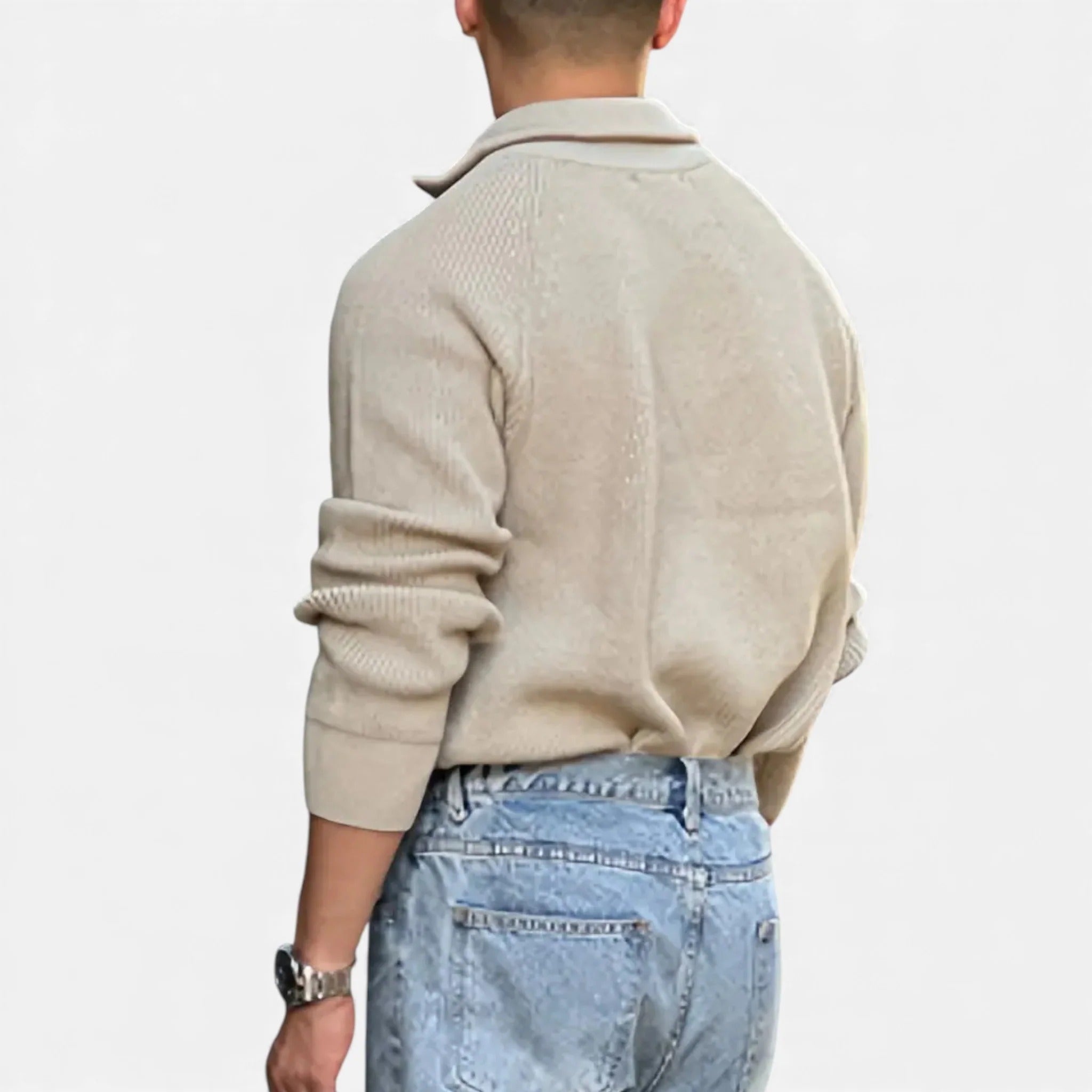 Luzeva | Men’s Heritage Outerwear Zipper Jacket Classic Refined Fit