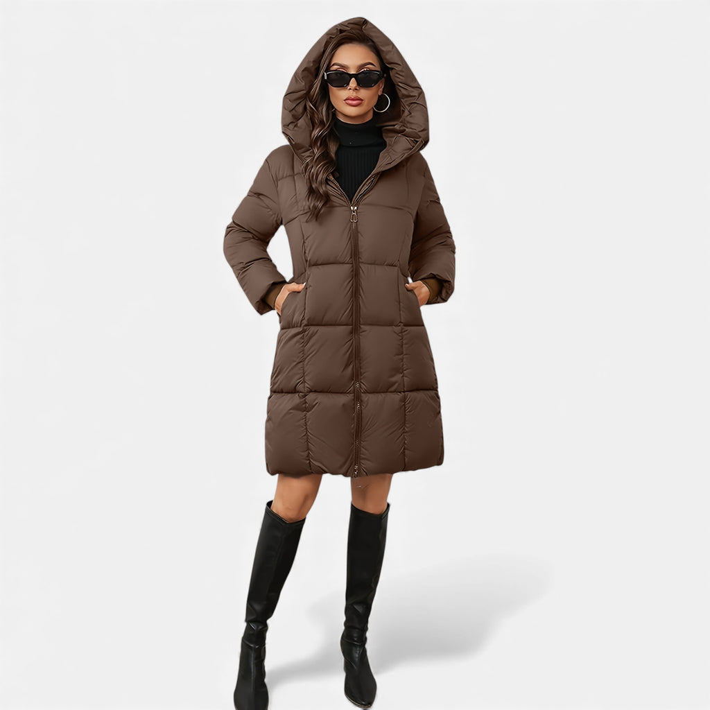 Luzeva | Women’s Heritage Hooded Winter Coat Timeless Elegance