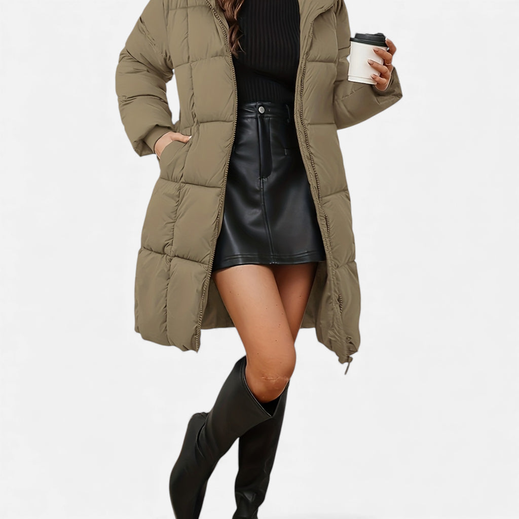 Luzeva | Women’s Heritage Hooded Winter Coat Timeless Elegance