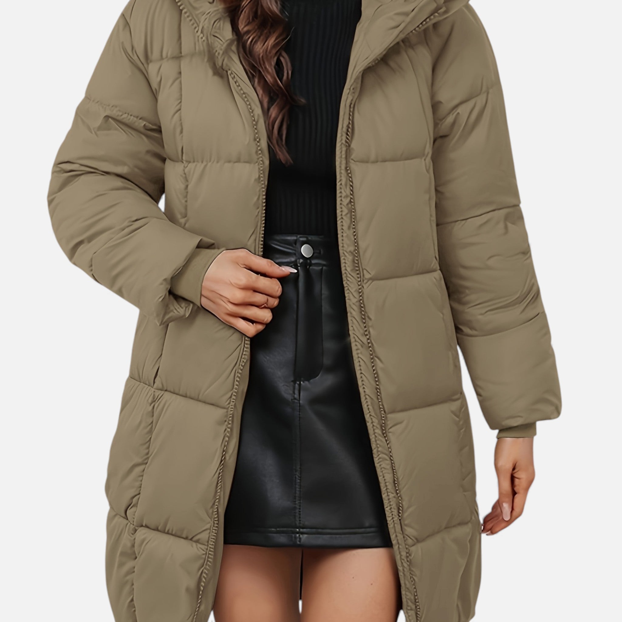 Luzeva | Women’s Heritage Hooded Winter Coat Timeless Elegance
