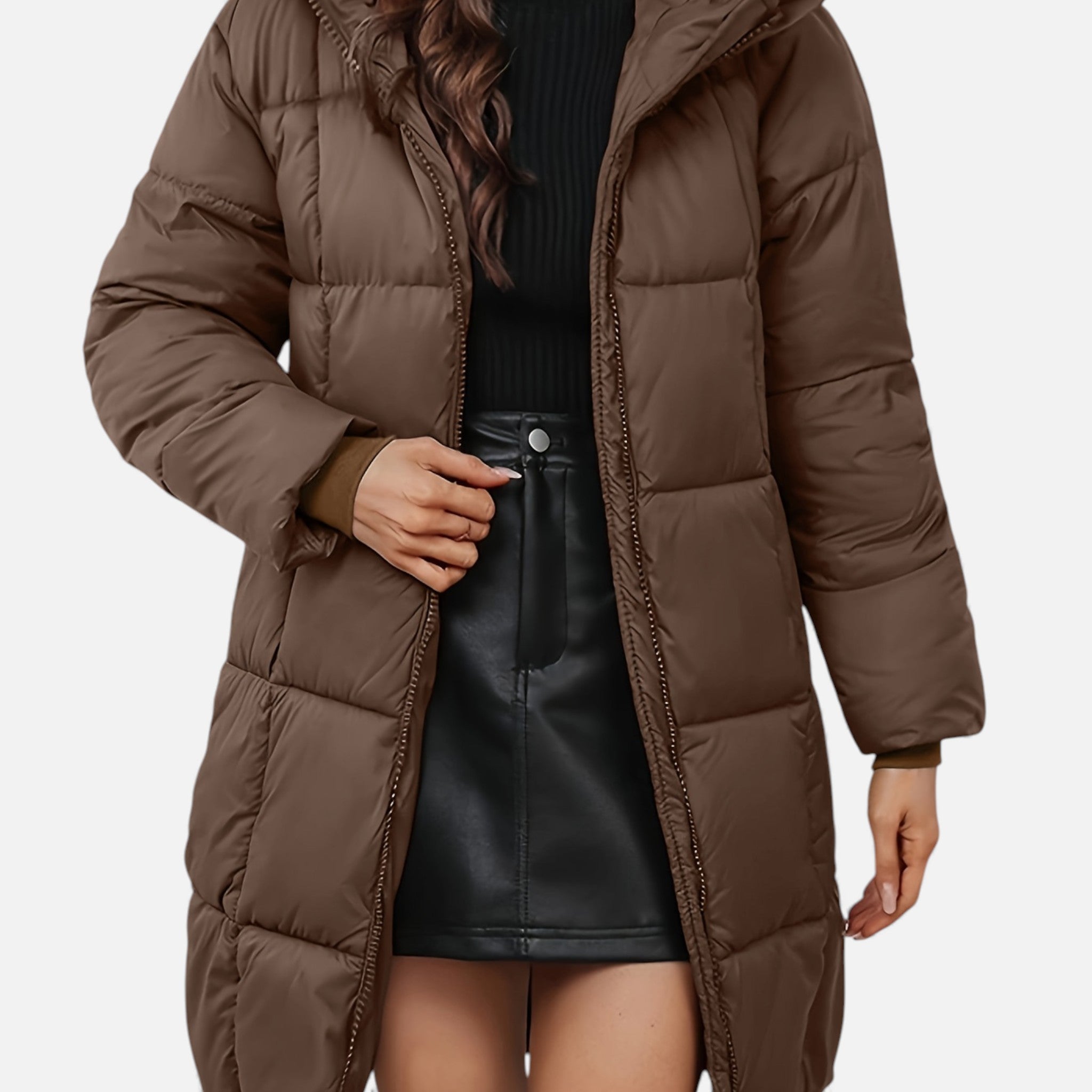 Luzeva | Women’s Heritage Hooded Winter Coat Timeless Elegance