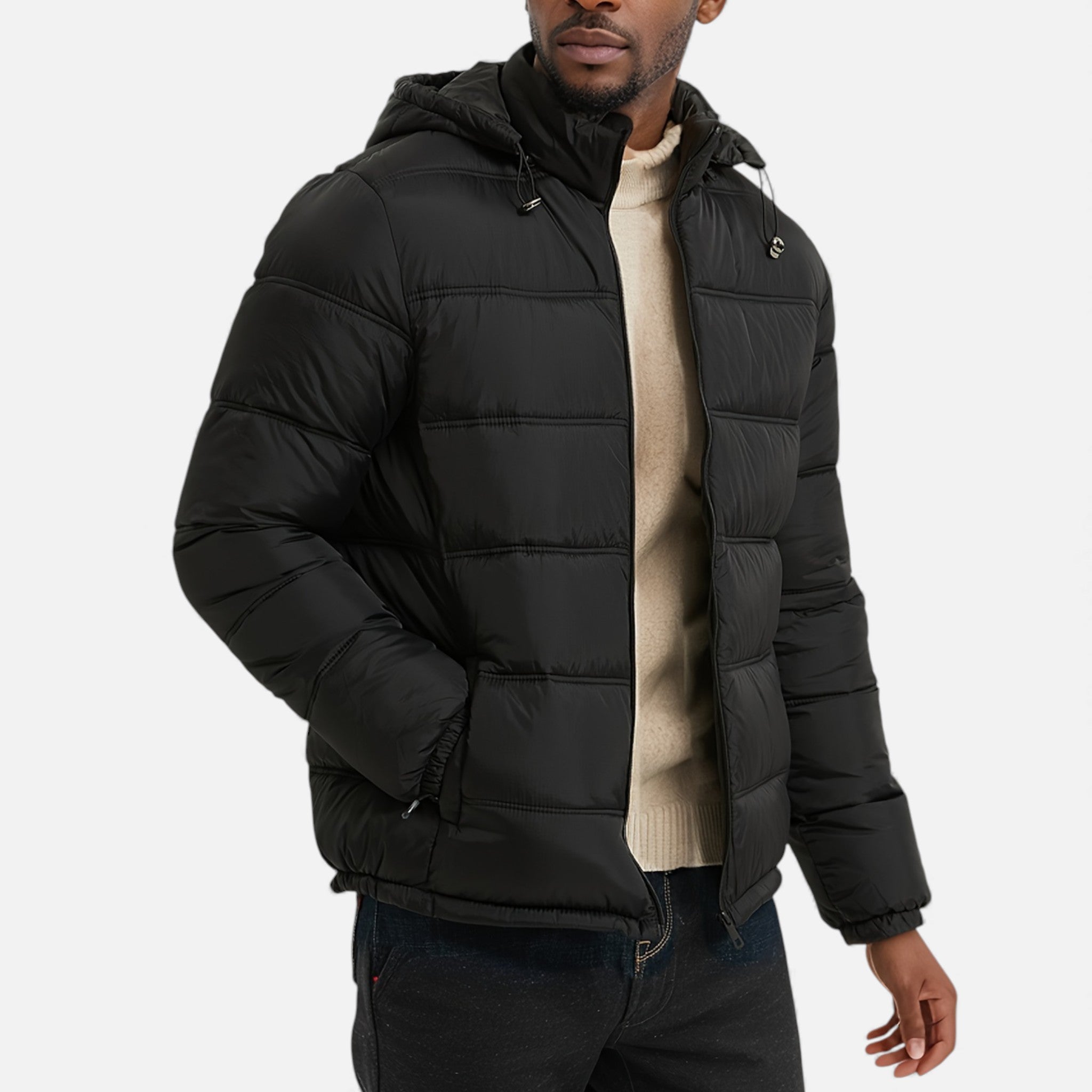 Luzeva | Men’s Alpine Quilted Coat – Timeless Winter Warmth